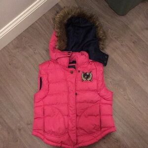 Girls winter vest